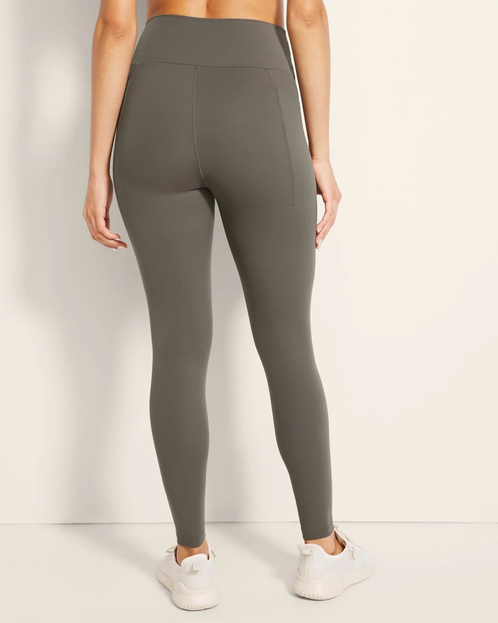 High-Waist Pocket Leggings - DARK GRAY OLIVE | Soma outlet
