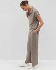 Wide Leg Pant - SMOKED TRUFFLE | Soma discount