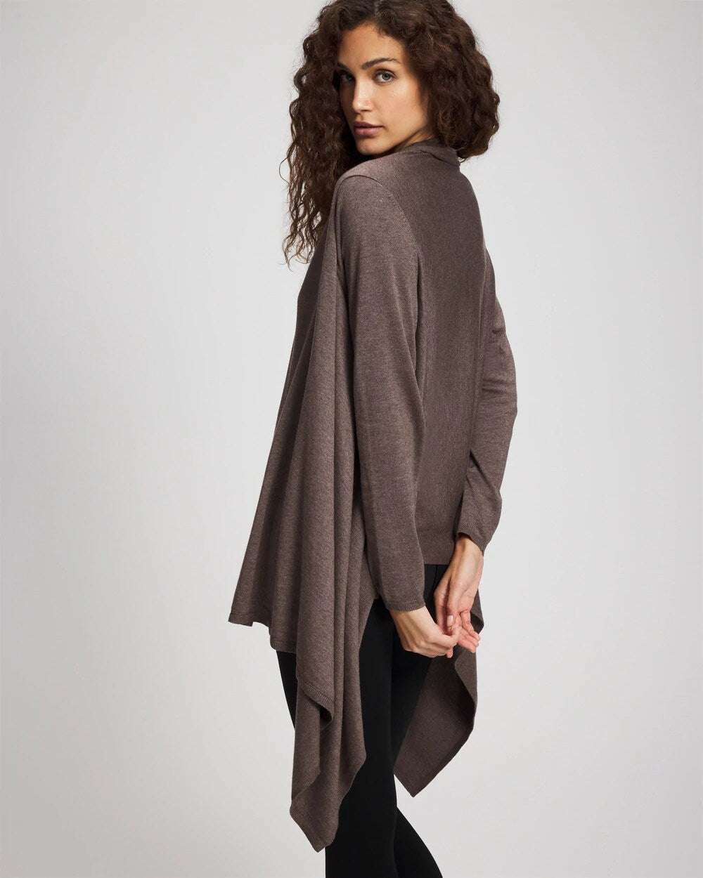 Sweater Travel Wrap - HEATHER COCOA | Soma sale