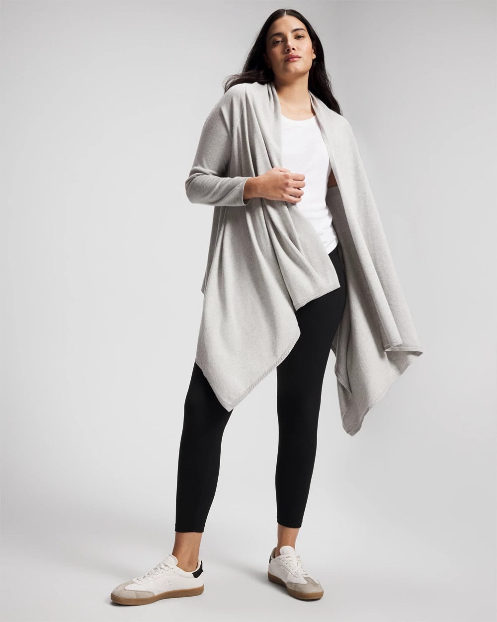 Sweater Travel Wrap - HEATHER STONE | Soma discount