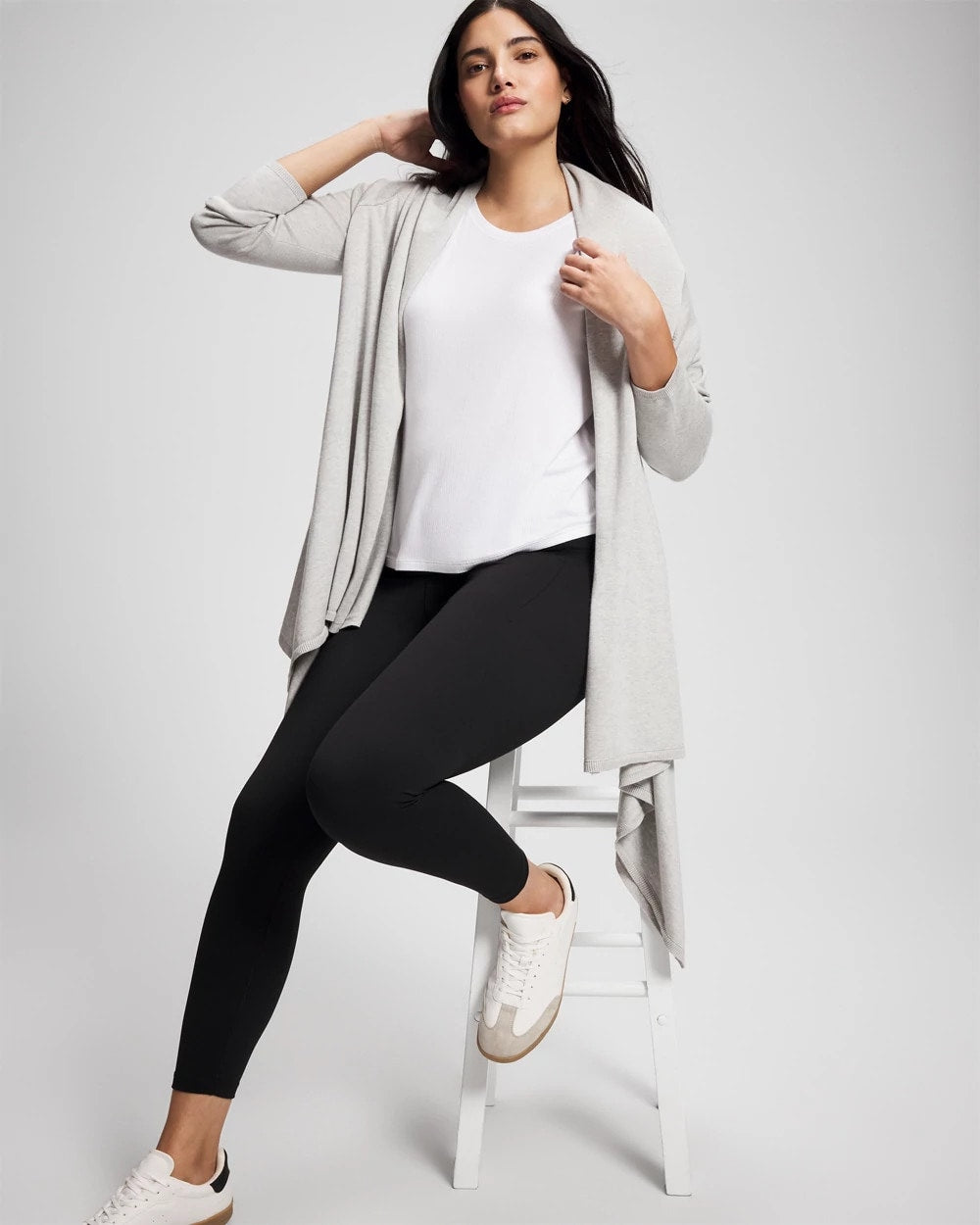 Sweater Travel Wrap - HEATHER STONE | Soma discount