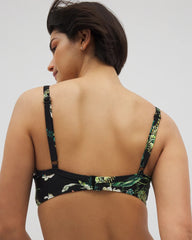 Twist Bikini Top - TROPICAL TWIST BLACK | Soma on sale