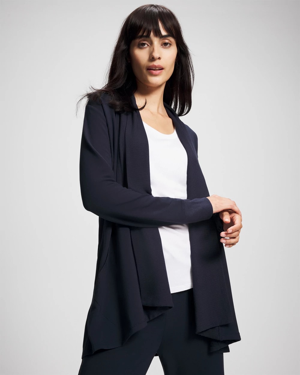 Ultrasoft Fleece Cardigan - MIDNIGHT SKIES | Soma sale