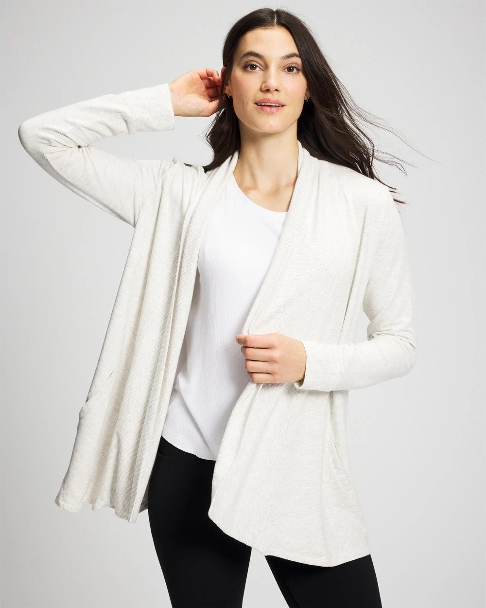 Ultrasoft Fleece Cardigan - HEATHER DREAM | Soma Online