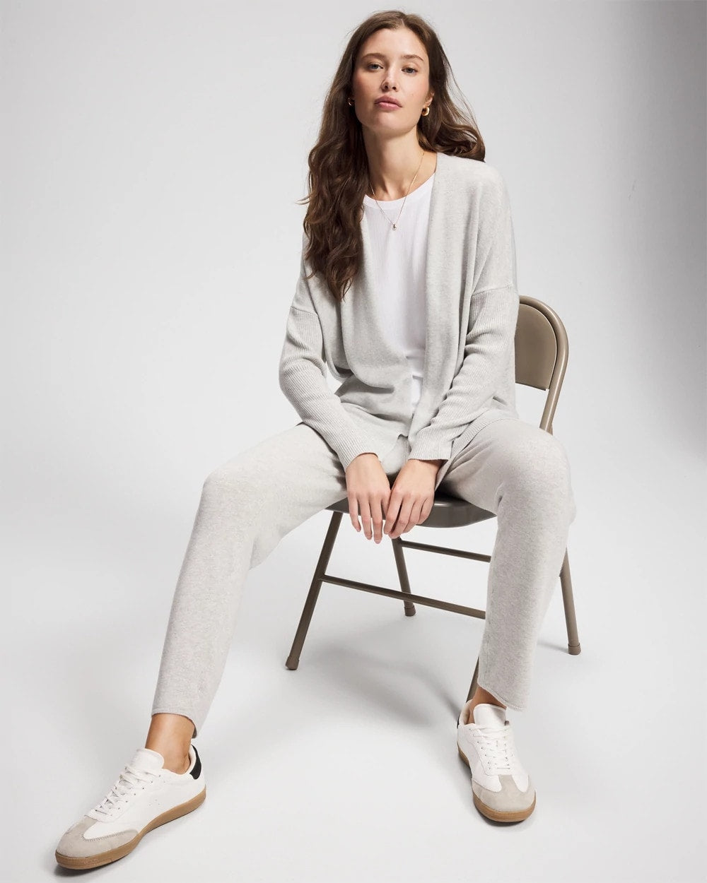 Premier Knit Sweater Wrap - HEATHER STONE | Soma sale