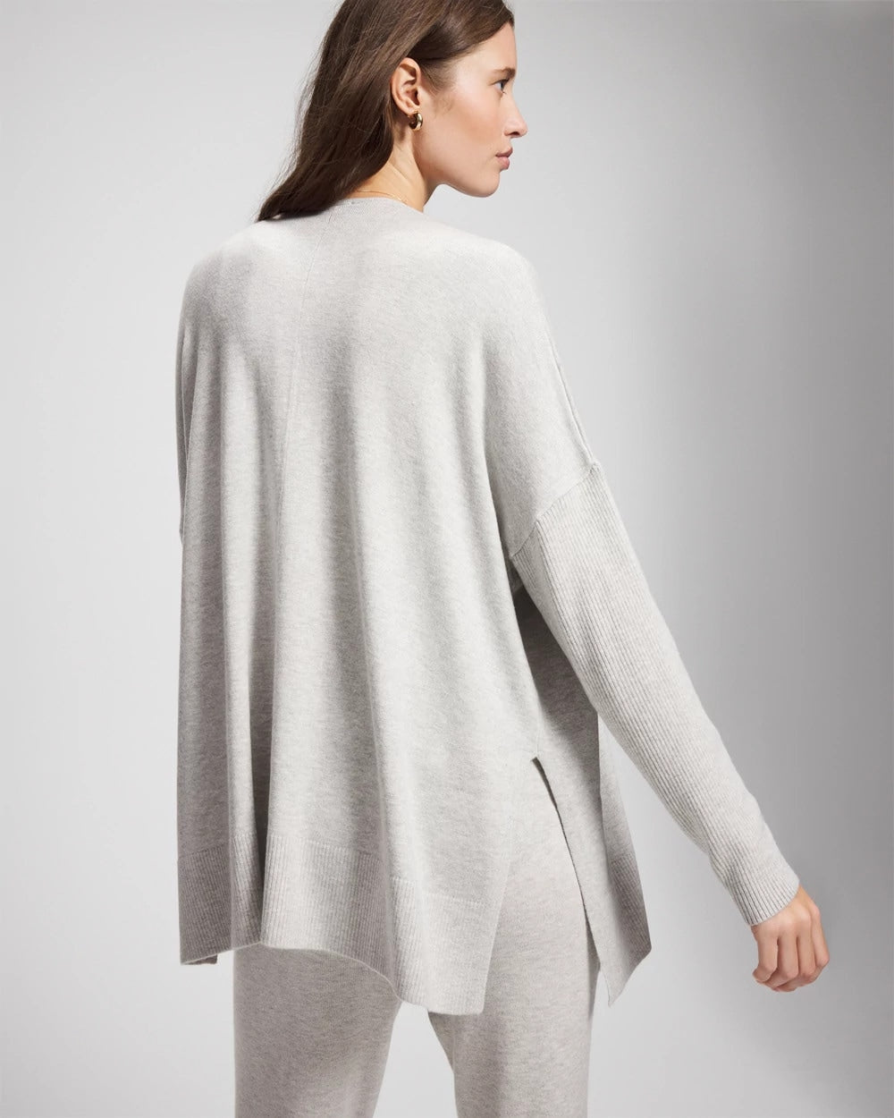 Premier Knit Sweater Wrap - HEATHER STONE | Soma sale