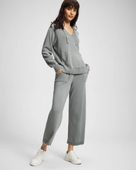 Cotton Sweater Hoodie - SEDONA SAGE | Soma outlet