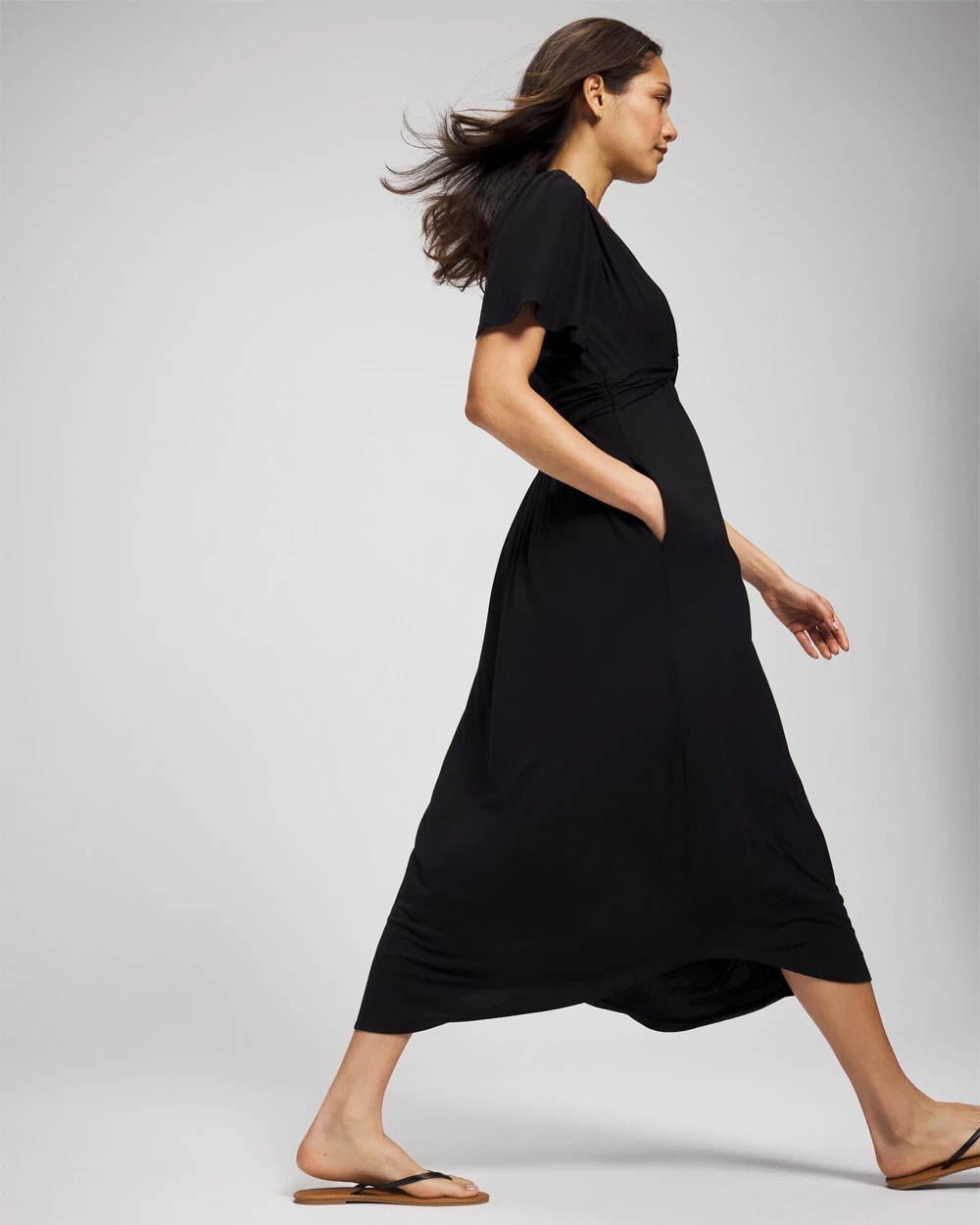Pamilla Midi Bra Dress - BLACK | Soma sale
