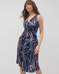 Cross Back Strap Bra Dress - SO RELEAFED GRAND NAVY | Soma outlet