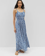 Paradiso Maxi Bra Dress - REVERIE GEO COCONUT | Soma on sale