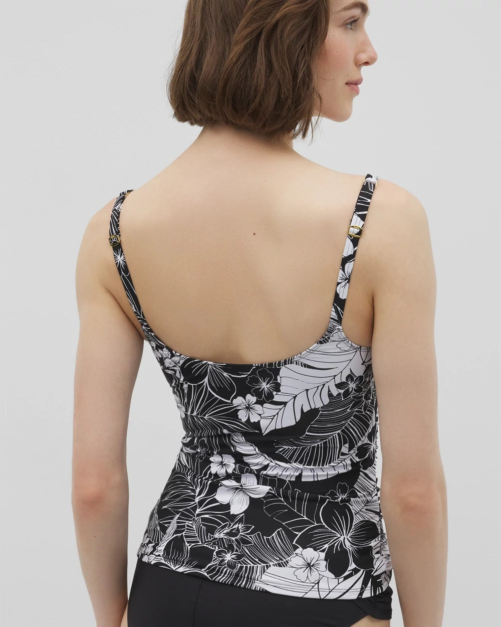 Scoop Neck Tankini - BLACK | Soma sale