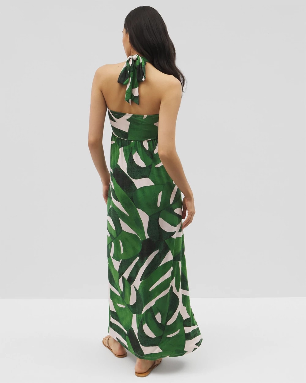 Retreat Maxi Bra Dress - TROPICAL BREEZE G PALM | Soma near me