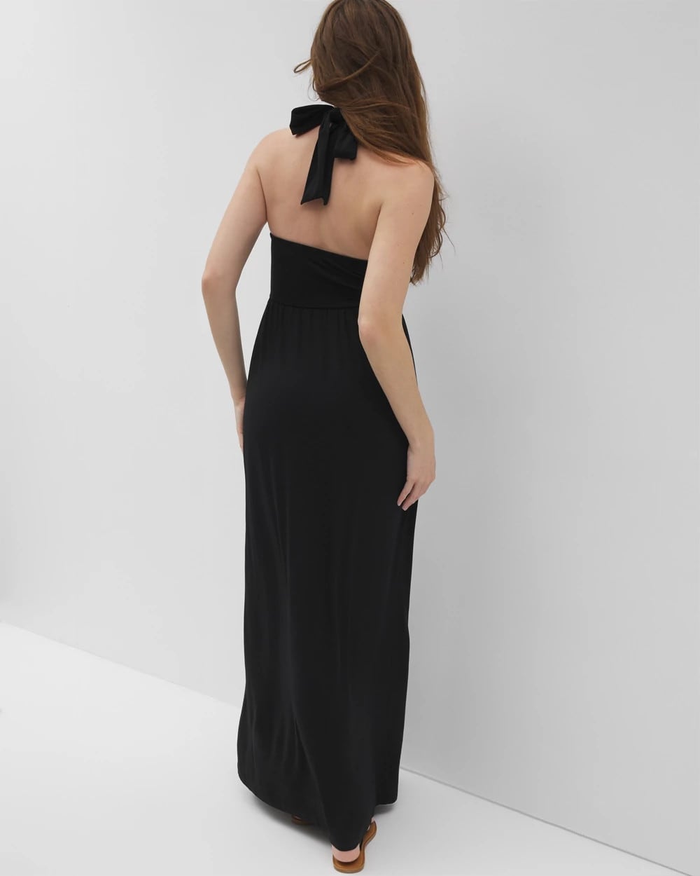 Retreat Maxi Bra Dress - BLACK | Soma for sale