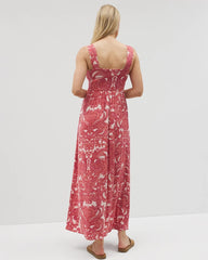 Bahia Maxi Bra Dress - SHOW OFF PAISLEY PEACH | Soma sale