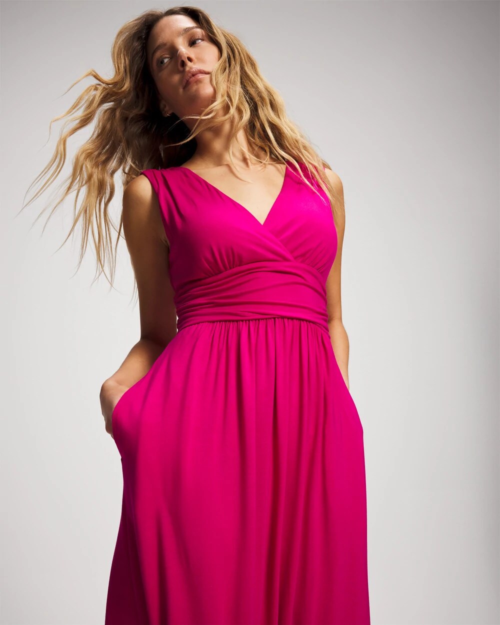 Goddess Midi Bra Dress - PINK COSMO | Soma outlet