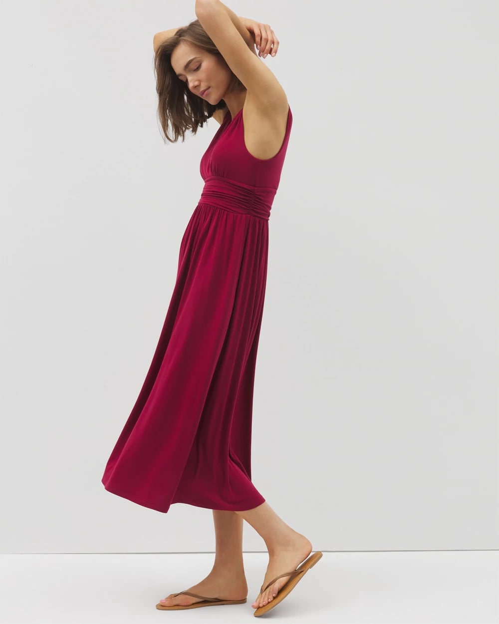Goddess Midi Bra Dress - RED BEAUTY | Soma near me