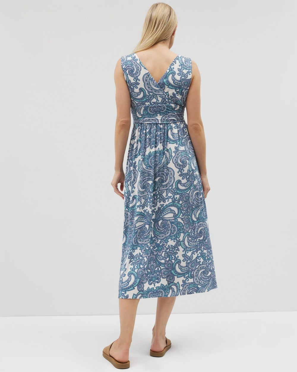 Goddess Midi Bra Dress - SHOW OFF PAISLEY COCONUT | Soma for sale