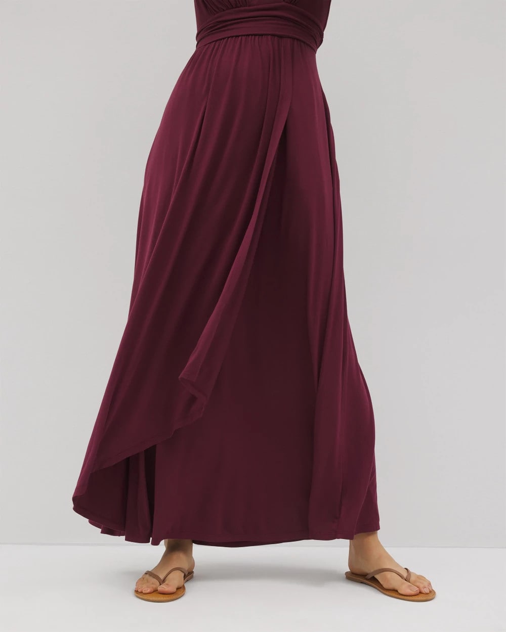 Serenity Maxi Bra Dress - VELVET PLUM | Soma on sale