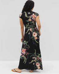 Serenity Maxi Bra Dress - PARADISE PLUMES DRAMA G B | Soma sale