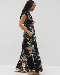 Serenity Maxi Bra Dress - PARADISE PLUMES DRAMA G B | Soma sale