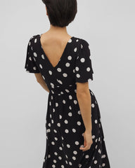 Oasis Midi Bra Dress - MOVEMENT DOT BLACK | Soma on sale