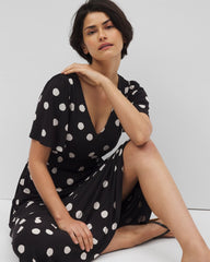Oasis Midi Bra Dress - MOVEMENT DOT BLACK | Soma on sale