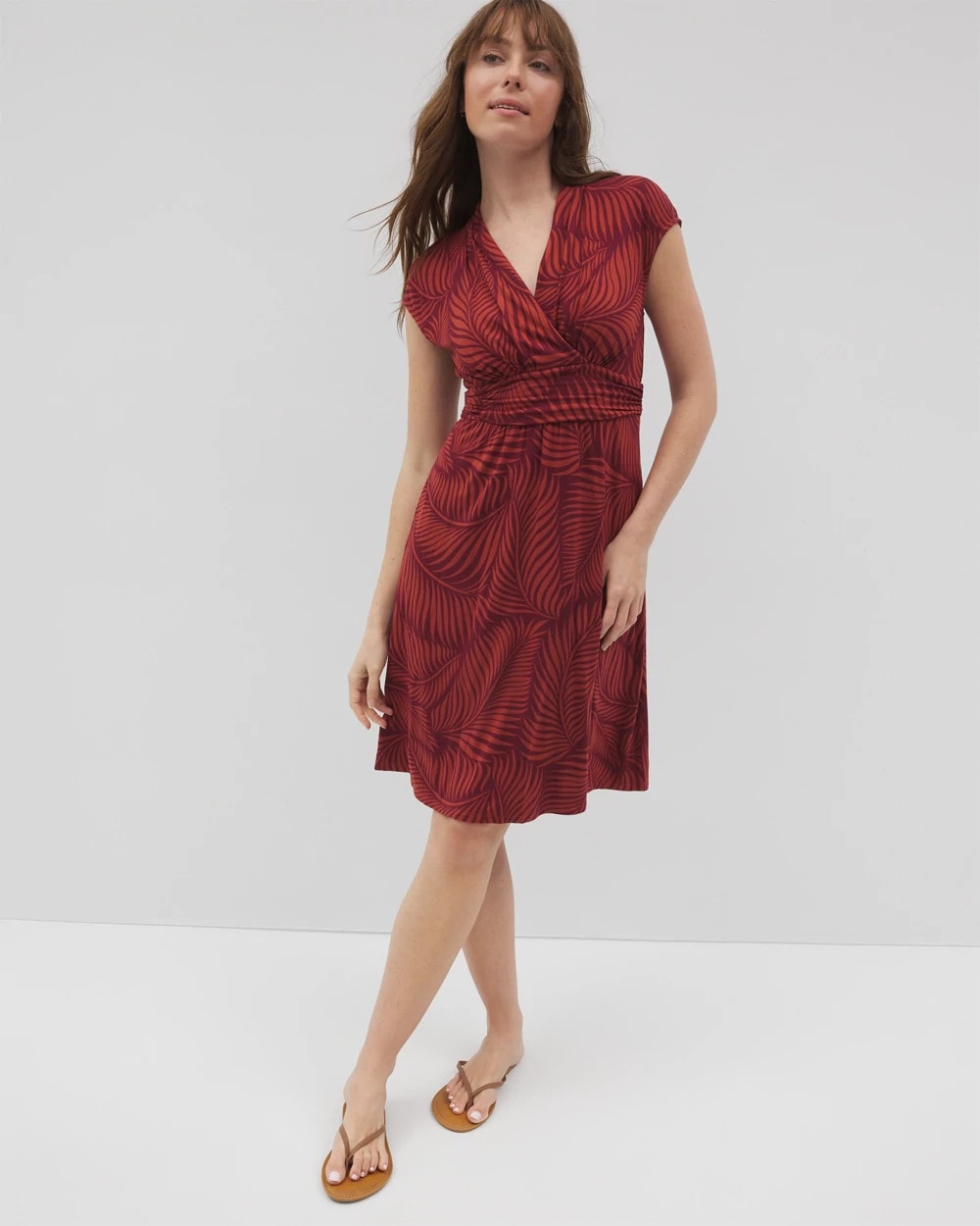 Mini Bra Dress - PEACEFUL PALMS MID VELVET | Soma Online