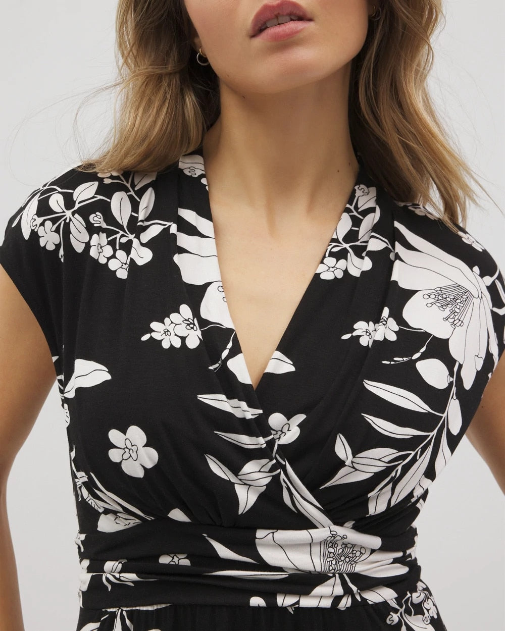Mini Bra Dress - PLUMERIA DREAM G BLACK | Soma outlet