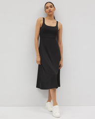 Lounge Square Neck Midi Dress - BLACK | Soma for sale