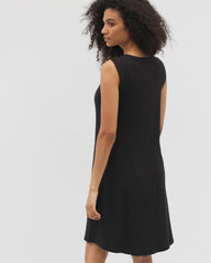 Rib Lounge Short Dress - BLACK | Soma discount