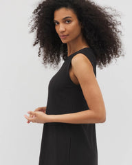 Rib Lounge Short Dress - BLACK | Soma discount