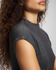 Premier Knit Sweater Funnel Neck Midi Dress - HEATHER QUARTZ | Soma near me