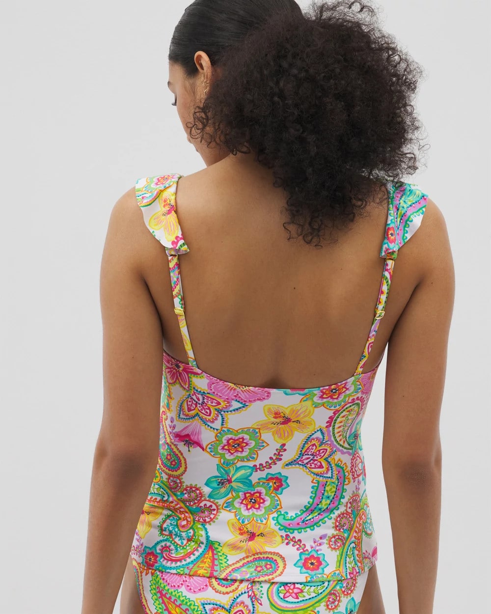 Bleu Rod Beattie All Set for Summer Ruffle Tankini - MULTI | Soma for sale