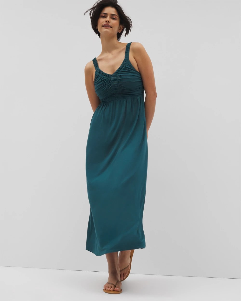 Cabana Midi Bra Dress - DEEP TEAL | Soma Online