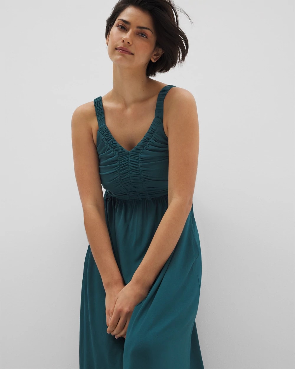 Cabana Midi Bra Dress - DEEP TEAL | Soma Online