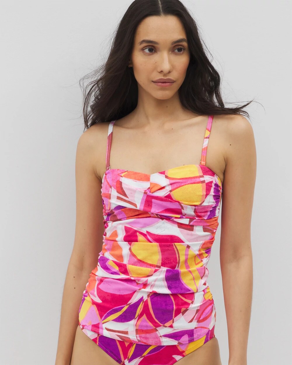 Beyond Control Riviera Maya Twisted Bust Tankini - ORCHID | Soma outlet