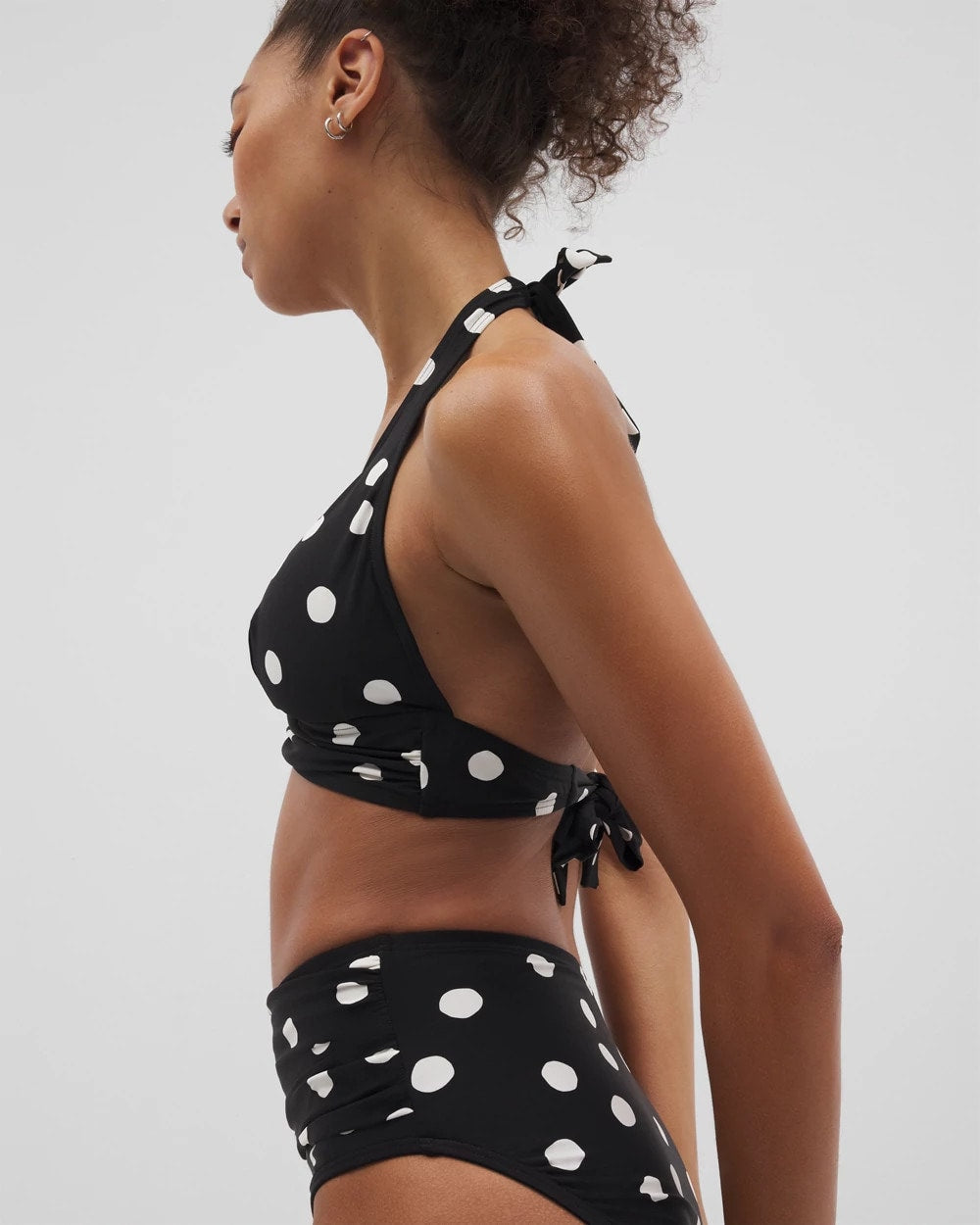 Shirred Halterkini Top - MOVEMENT DOT MINI B | Soma for sale