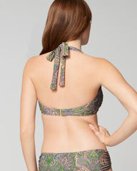 V-Wire Halter Bikini - ORNAMENTAL PAISLEY G LIME | Soma discount