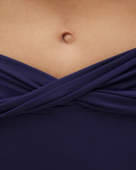 Twist-Front Bikini Bottoms - TRUE BLUE | Soma outlet