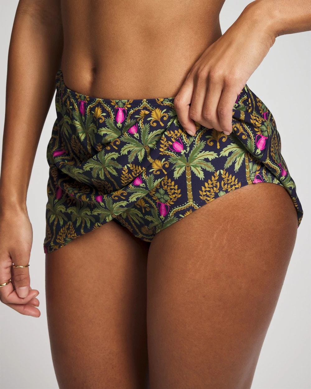 Skirt - PALMY PATTERNS NAVY | Soma for sale