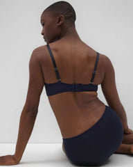 Unlined Bra - PALE SAND W NAVY | Soma near me