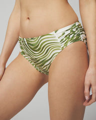Ruched Bikini Bottoms - INTO THE GROOVE COCONUT | Soma sale