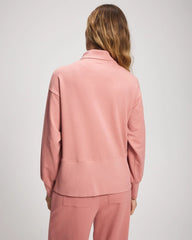 Essential Terry Jacket - CINDER ROSE | Soma Online