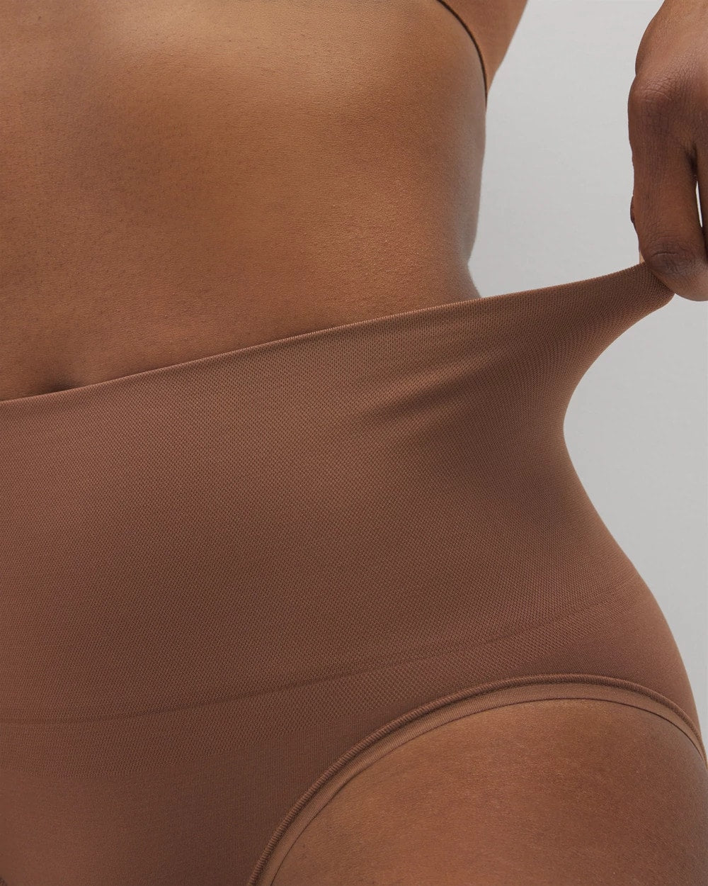 Mid-Level Shaping Seamless Brief - CINNAMON LATTE | Soma sale