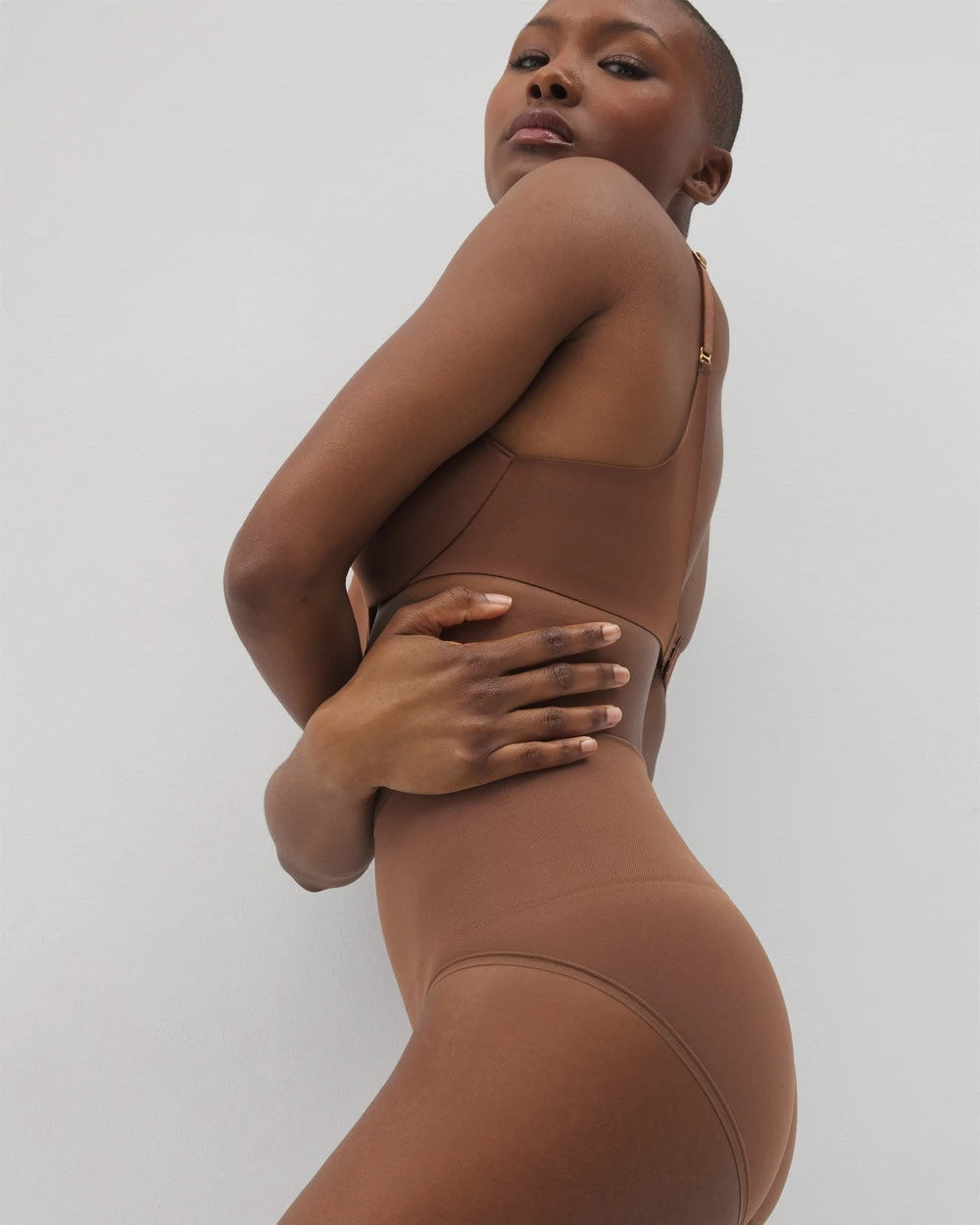 Mid-Level Shaping Seamless Brief - CINNAMON LATTE | Soma sale