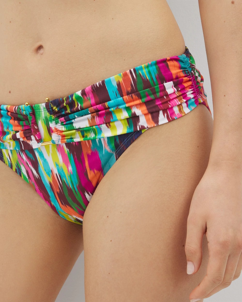 Keep It Moving U-Wire Hipster Swim Bottom - MULTI | Soma near me