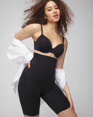 Mid-Level Shaping Vanishing Edge High-Waist Thigh Slimmer - BLACK | Soma sale