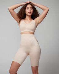 Mid-Level Shaping Vanishing Edge High-Waist Thigh Slimmer - PALE SAND | Soma discount