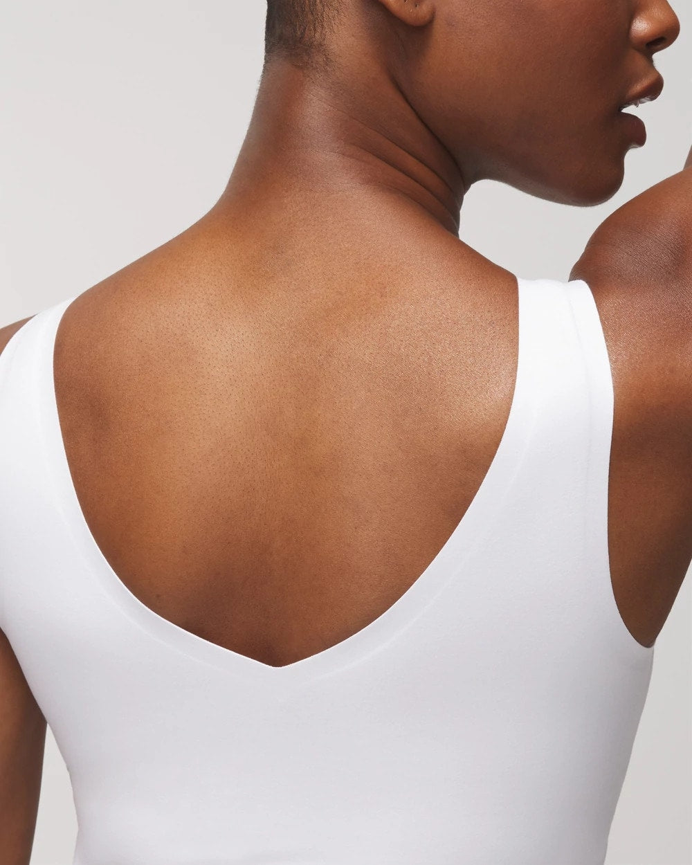 Lightweight Smoothing Tank - BRIGHT WHITE | Soma Online