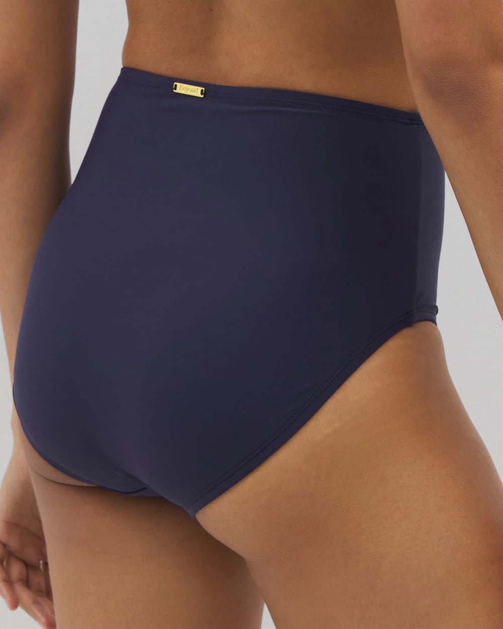 Beyond Control Sea Life High-Waist Swim Bottom - DARK NAVY | Soma sale
